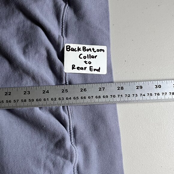 Reigning Champ Pima Cotton Crewneck Sweatshirt - Men's Size L - Purple - Picture 7 of 7